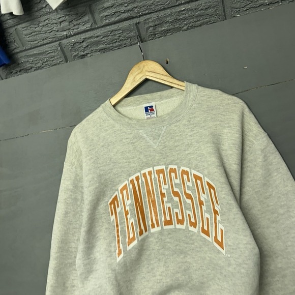 Vintage Tennessee Volunteers Sweatshirt Mens M NCAA Crewneck Russell USA - Picture 1 of 3